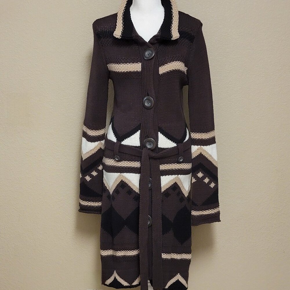 DEPT B.V. Belted Cardigan